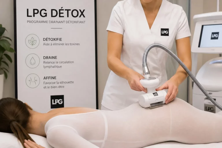 Drainage LPG Détox — soin drainant détoxifiant au Spa des Lys Argonay près d'Annecy