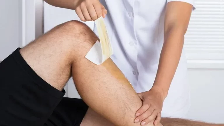 Épilation à la cire jambe homme à Argonay - Spa des Lys