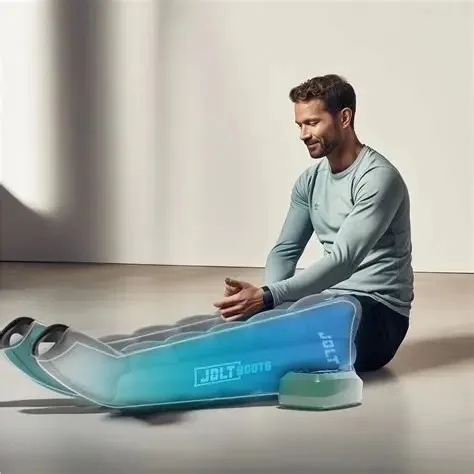 Pressothérapie bottes de compression — récupération sportive au Spa des Lys Argonay près d'Annecy